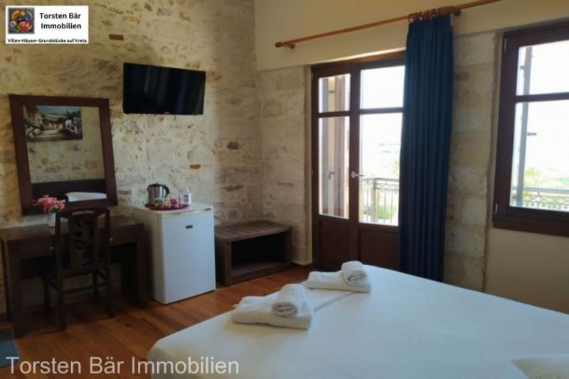 Rethymno Kreta, Rethymno Hotel im Herzen der Altstadt von Rethymno 10 Zimmer Gewerbe kaufen